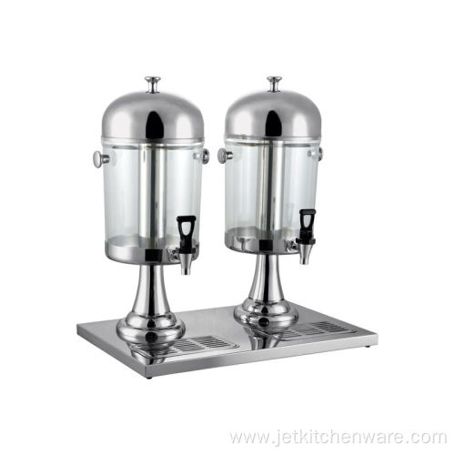 Restaurant Commercial Stainless Steel Round Juicer Dispenser